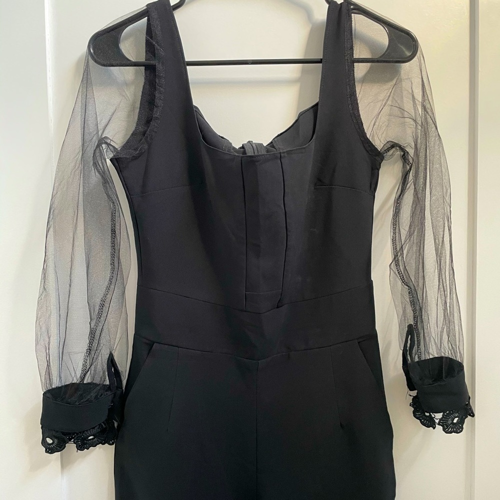 Black jumpsuit